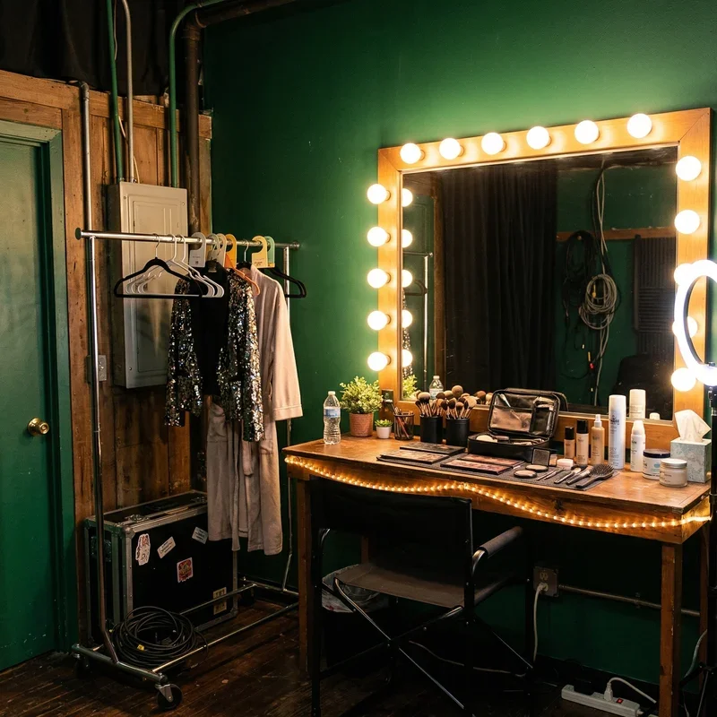 Backstage Green Room Ideas
