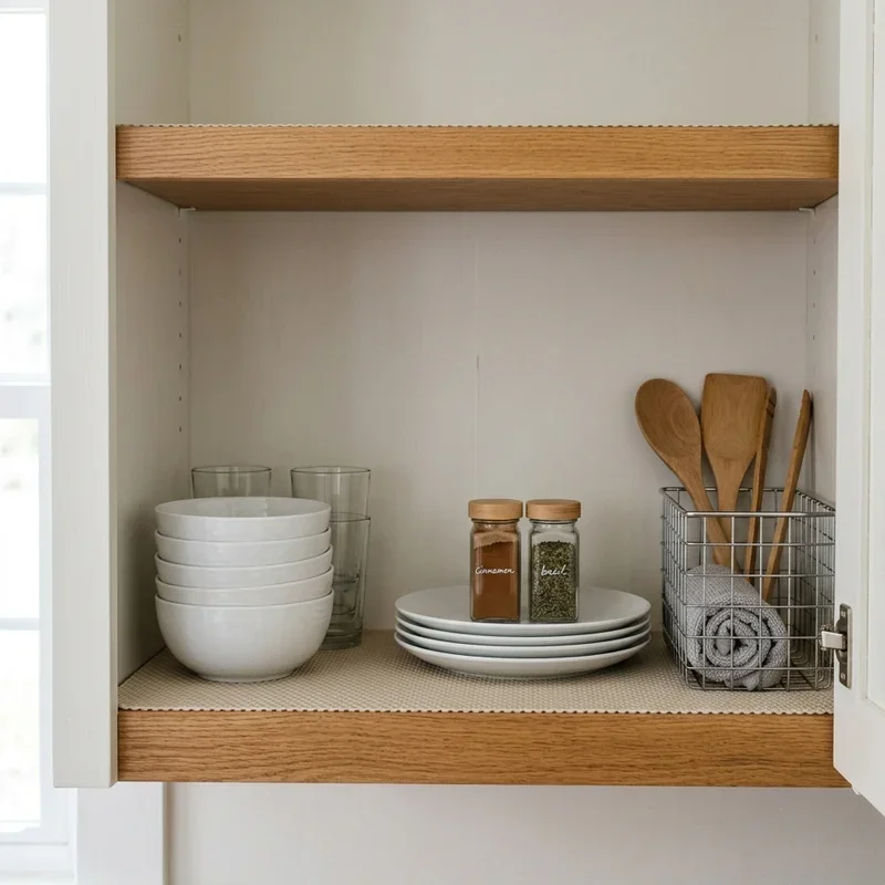Kitchen Shelf Liner Ideas