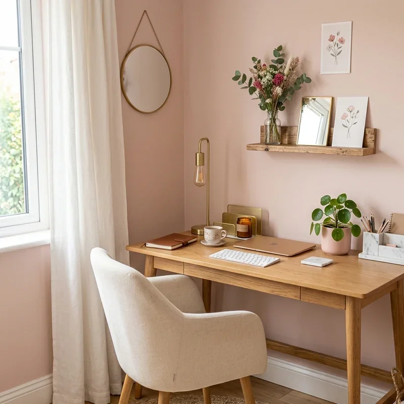 Girly Home Office Ideas