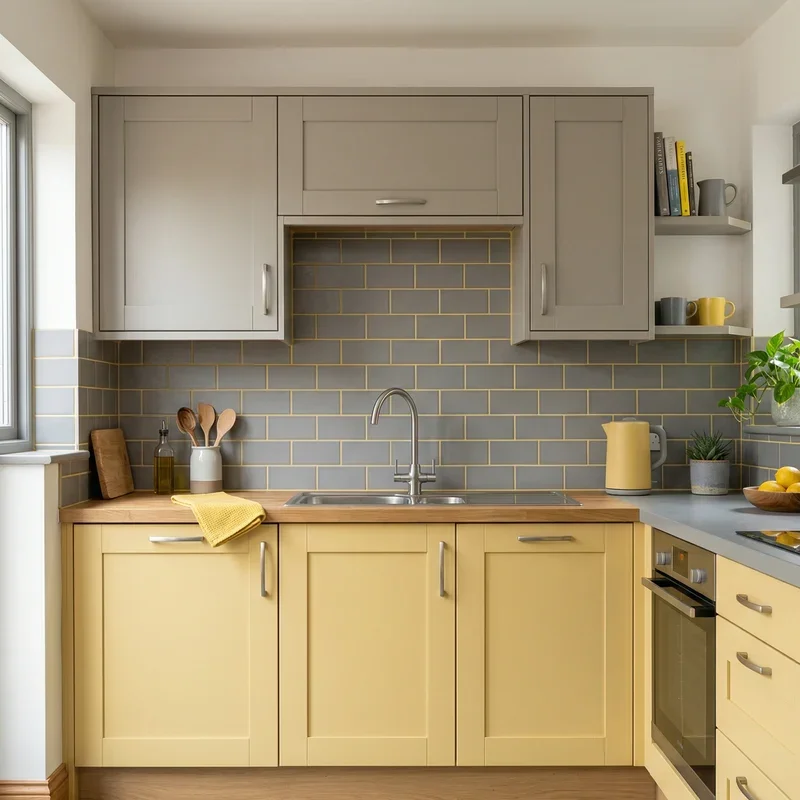 Gray and Yellow Kitchen Ideas