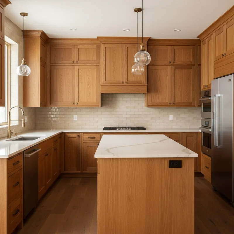 Brown Kitchen Cabinets Ideas