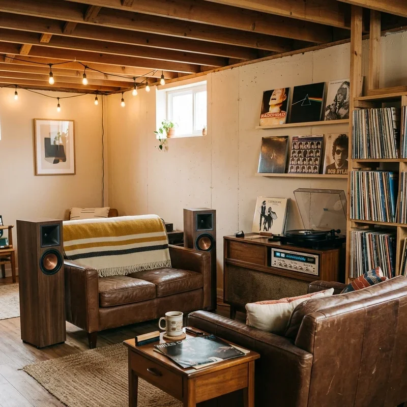Basement Hangout Ideas