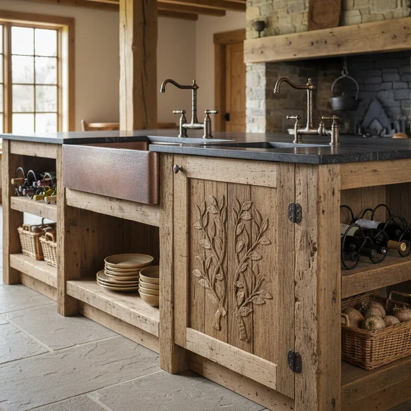 Rustic Kitchen Island Ideas