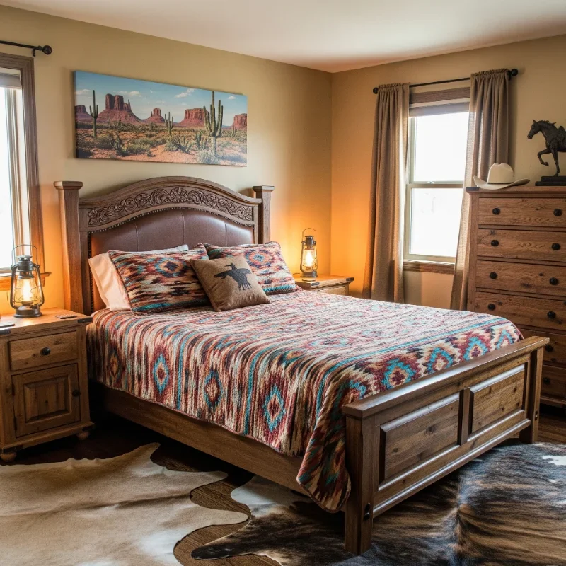 15 Western Bedroom Ideas with Country Charm