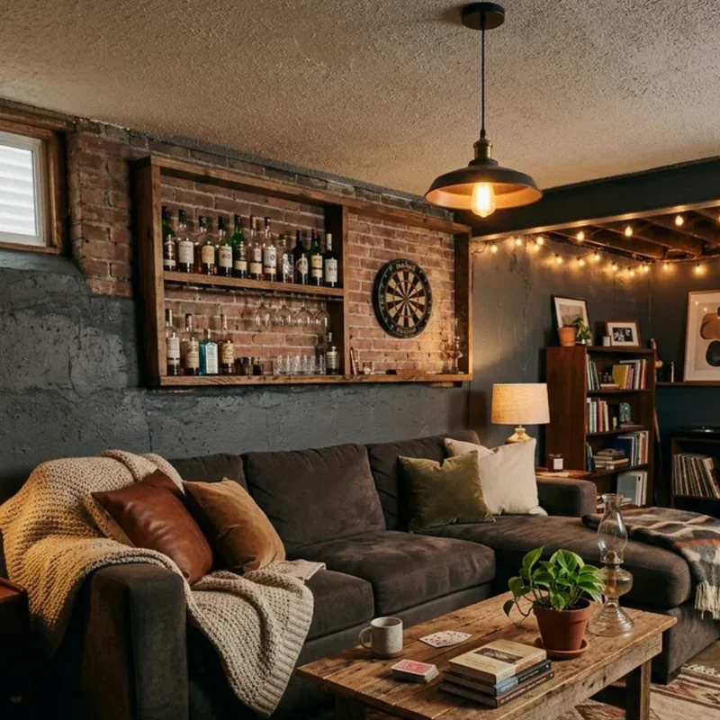 Cool Basement Hangout Ideas