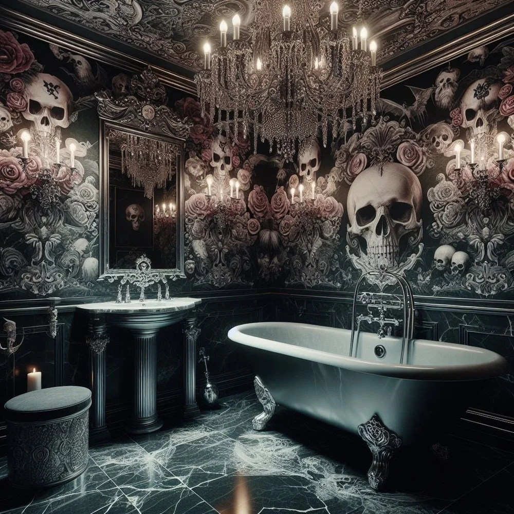 15 Captivating Gothic Bathroom Ideas for Dark Elegance