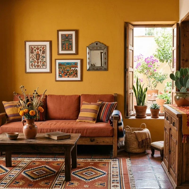 Mexican Living Room Ideas