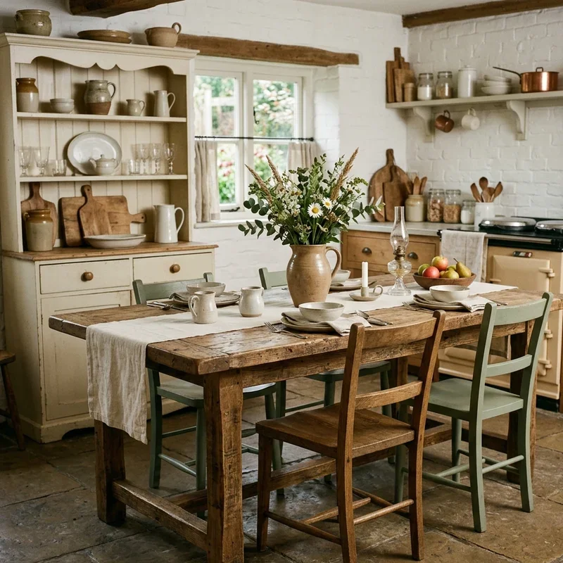 Farmhouse Kitchen Table Ideas