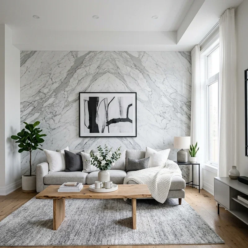 White and Gray Living Room Ideas