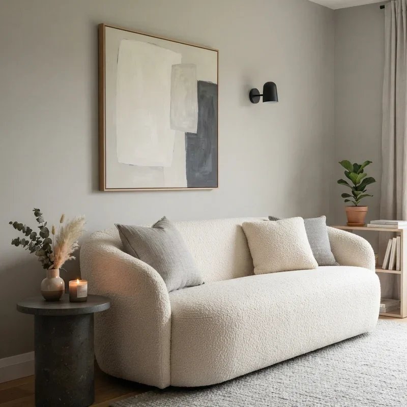 Cream and Gray Living Room Ideas