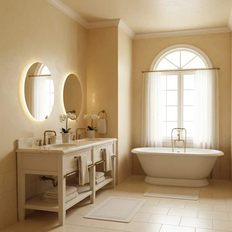Cream Bathroom Ideas