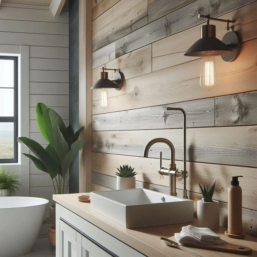15 Contemporary Farmhouse Bathroom Ideas You'll Love
