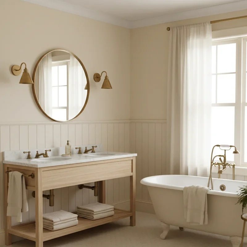 Cream Bathroom Ideas