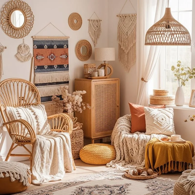 15 Boho Home Decor Ideas for a Free-Spirited Makeover