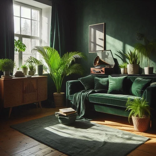 15 Stunning Dark Green Room Decor Ideas