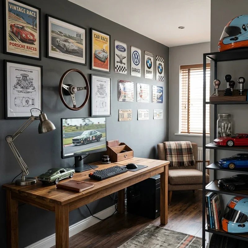 Home Office Man Cave Ideas