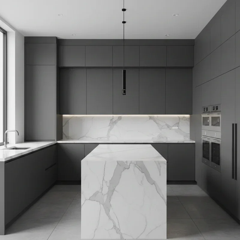 Dark Grey Kitchen Cabinets Ideas