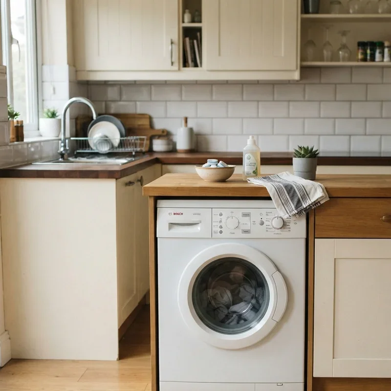Washing Machine in Kitchen Ideas