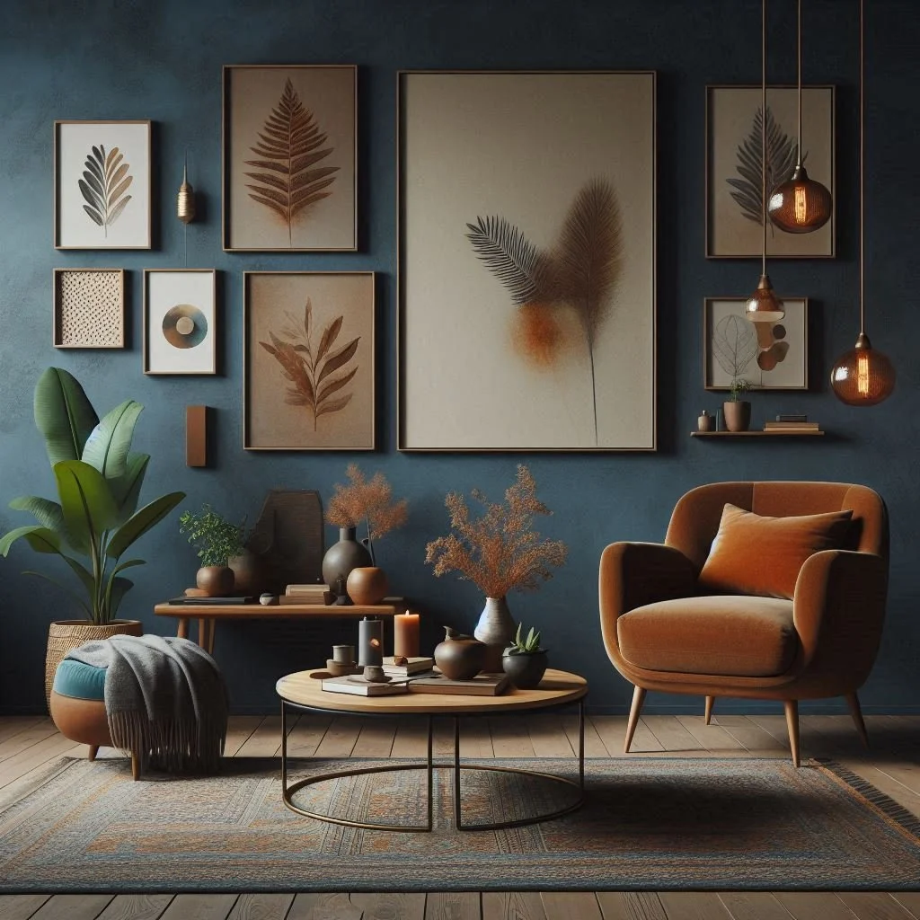 15 Blue and Brown Living Room Ideas for a Warm Look