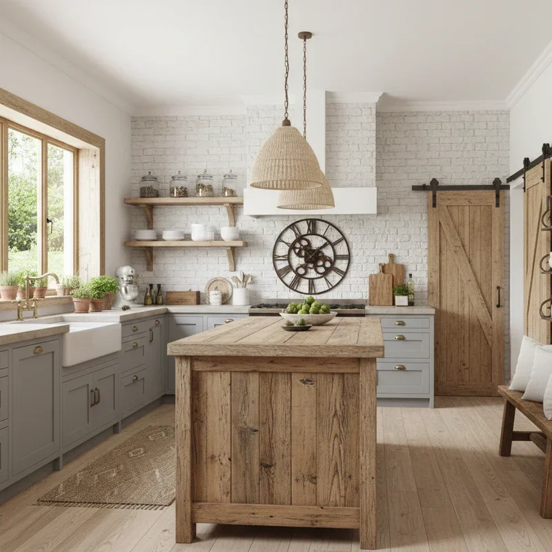 Modern Shabby Chic Kitchen Ideas