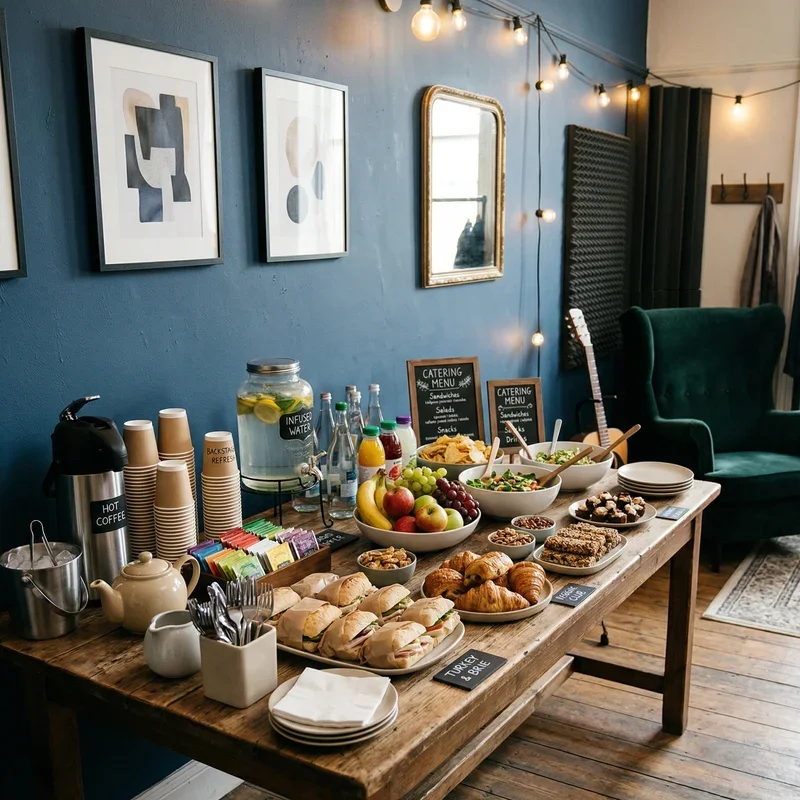 Backstage Green Room Ideas