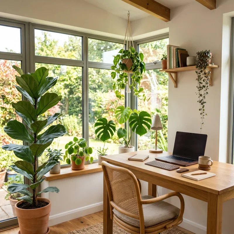 Sun Room Office Ideas