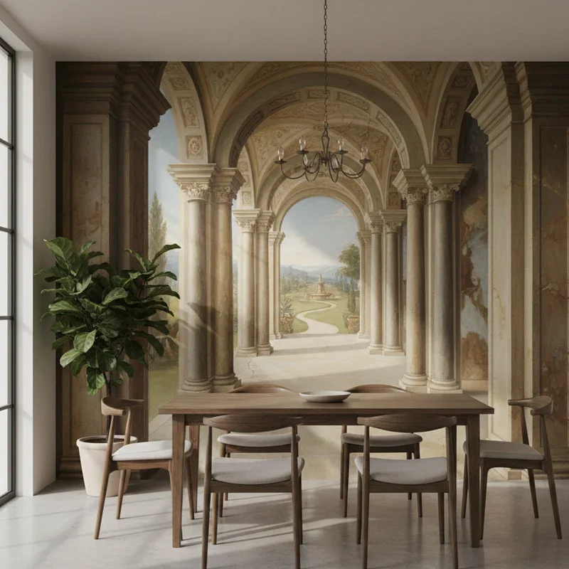 Dining Room Mural Ideas