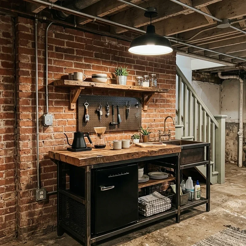 Basement Kitchenette Ideas