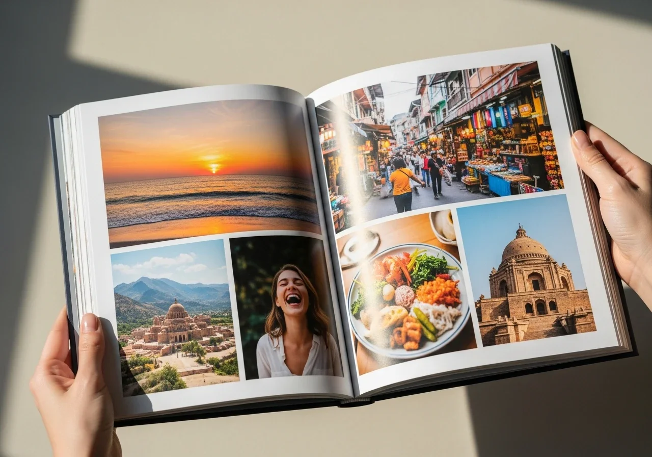 How to Make a Custom Photo Book From Your Phone in Minutes