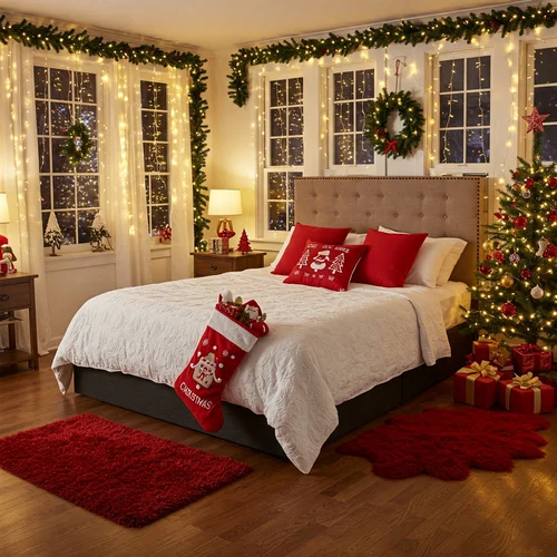 Christmas Bedroom Garland Tips: Stunning Ideas to Transform Your Space