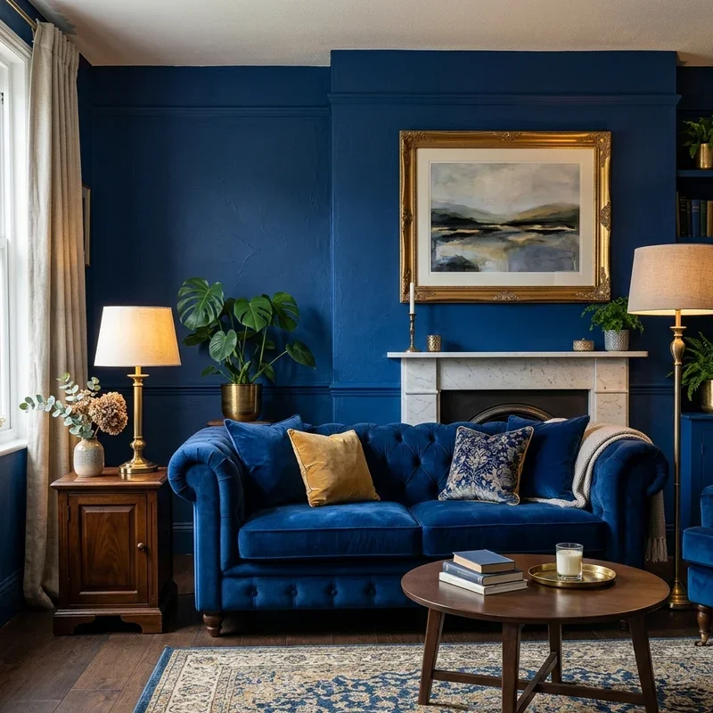 Royal Blue Room Ideas