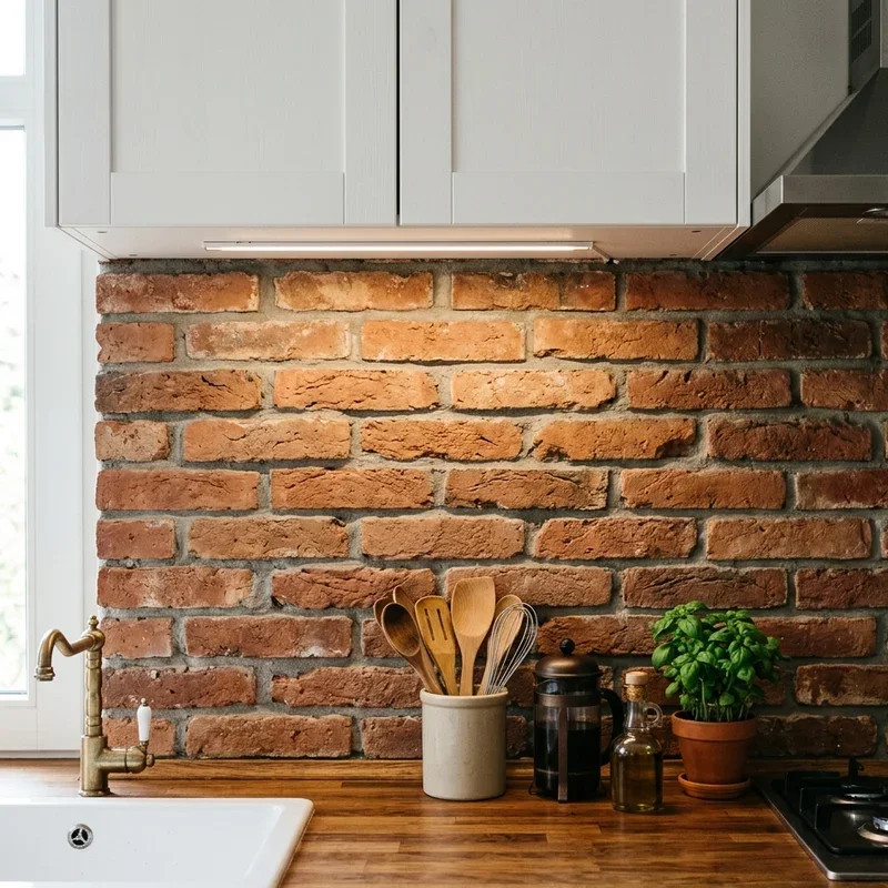 Brick Kitchen Backsplash Ideas