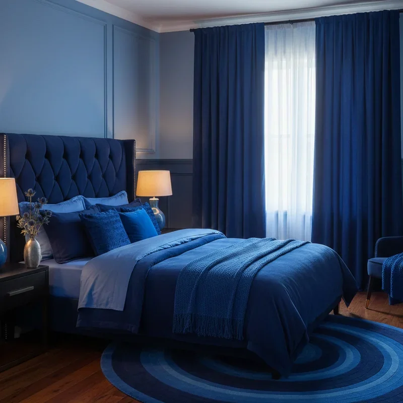 Royal Blue Bedroom Ideas