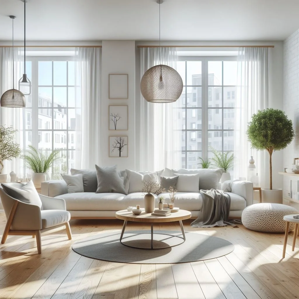 Embracing Natural Light with Open Window Views