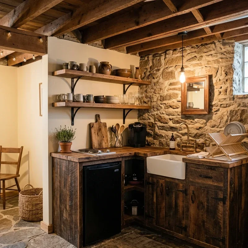Basement Kitchenette Ideas