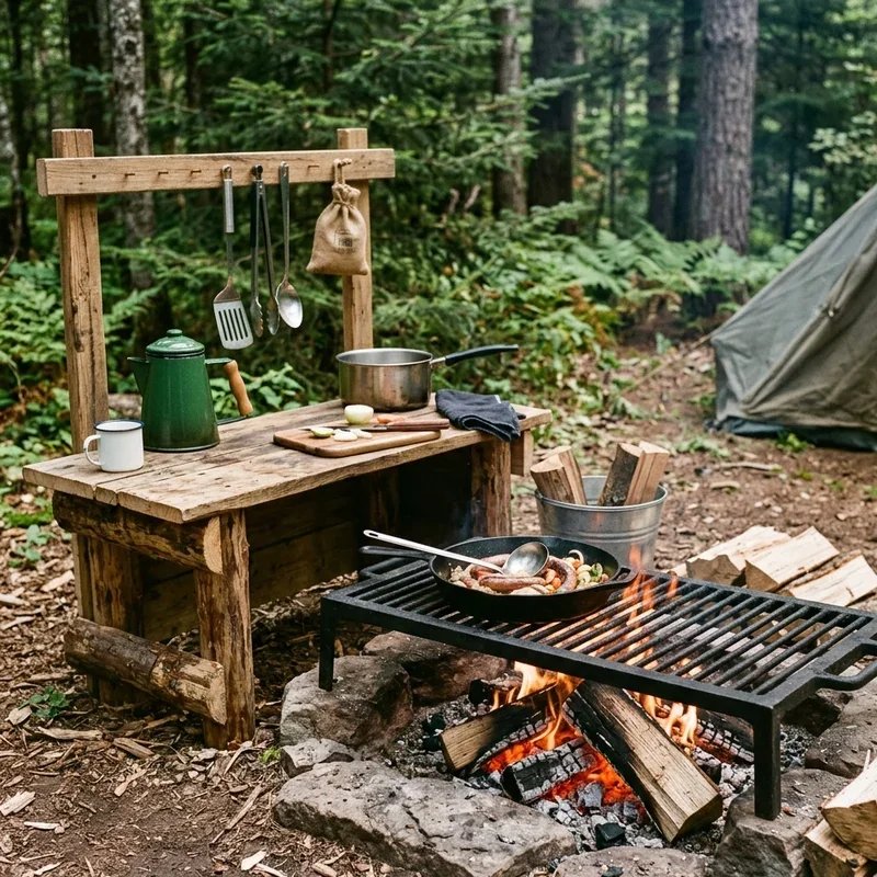 Camping Kitchen Ideas