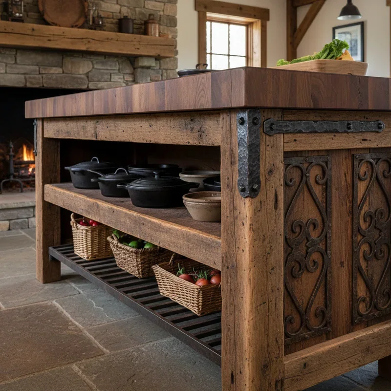 Rustic Kitchen Island Ideas