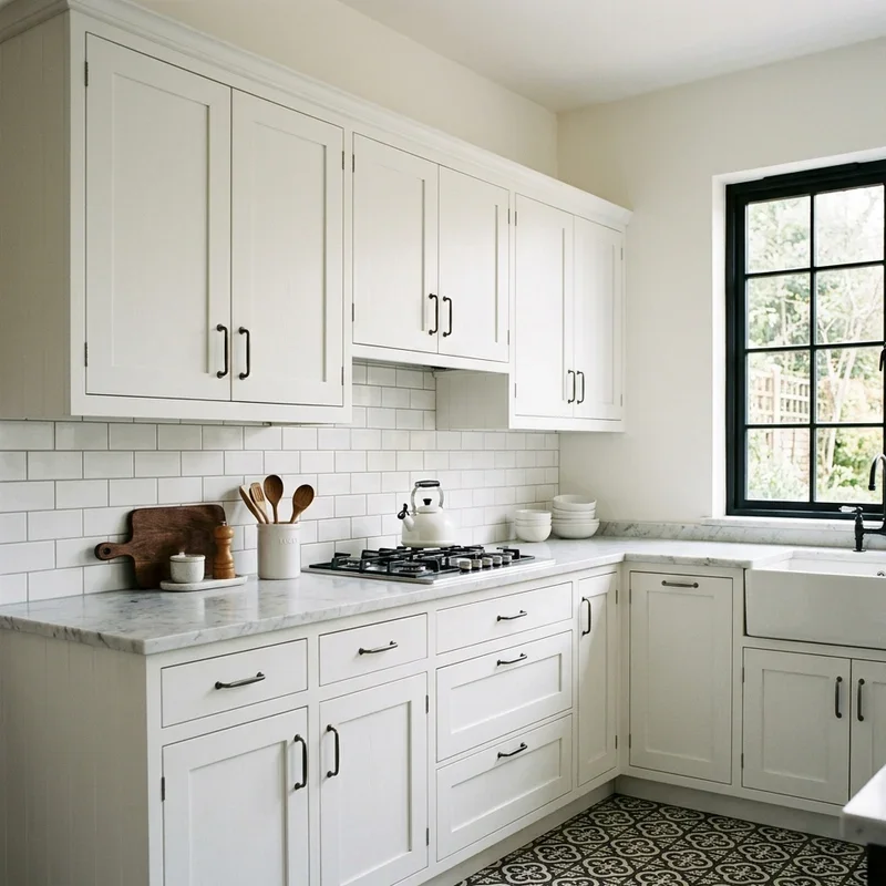 Black and White Kitchen Cabinet Ideas