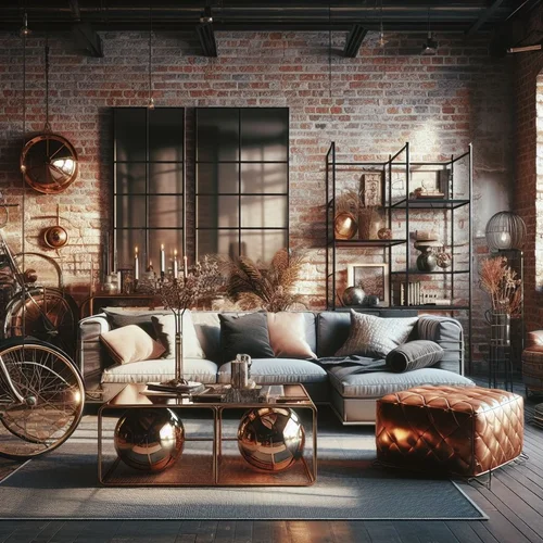 View of 20 Industrial-Chic Home Décor Ideas That Don't Break the Bank