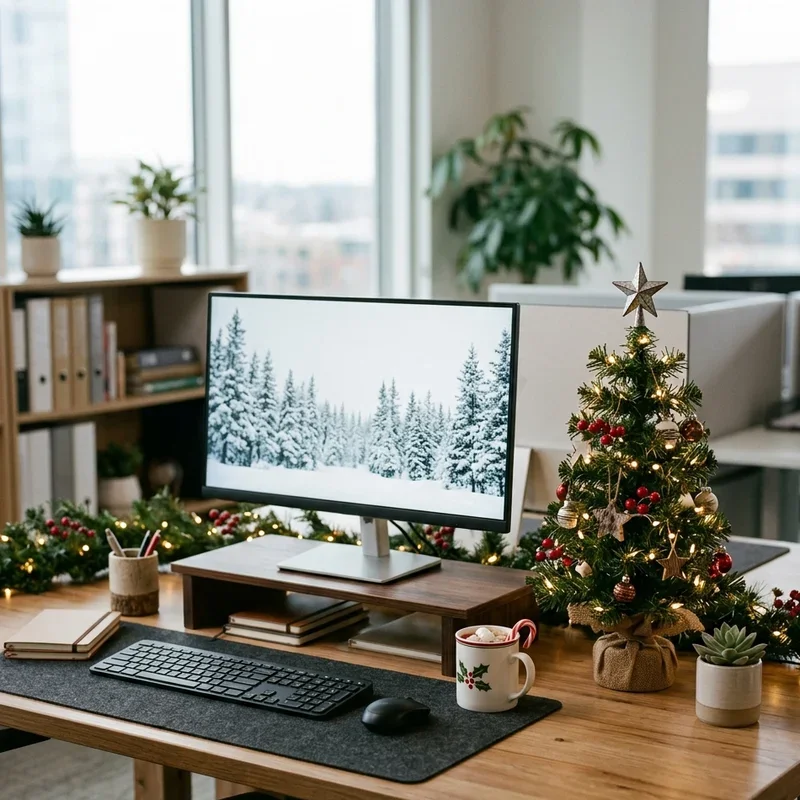 Christmas Office Decor Ideas