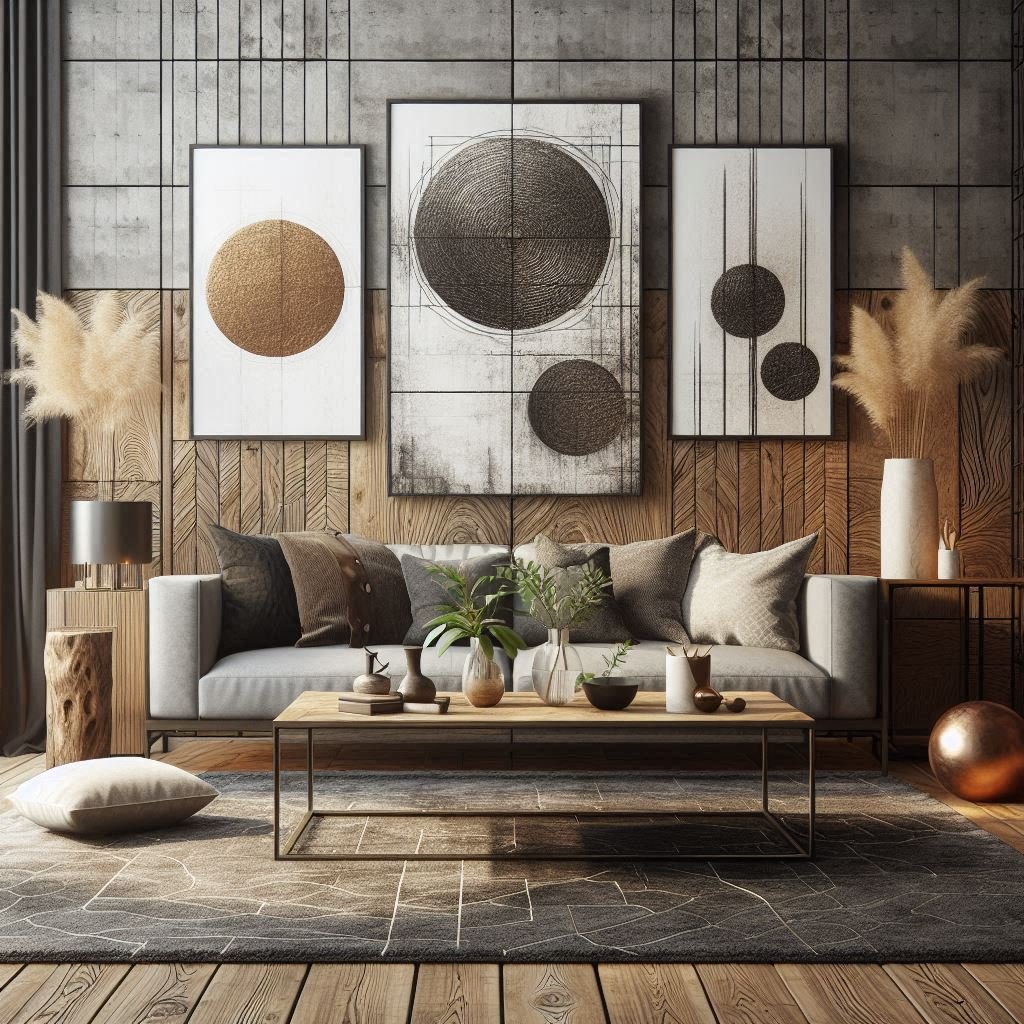 Modern Rustic Living Room