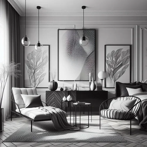 15 Chic Black and White Home Decor Ideas for Elegance