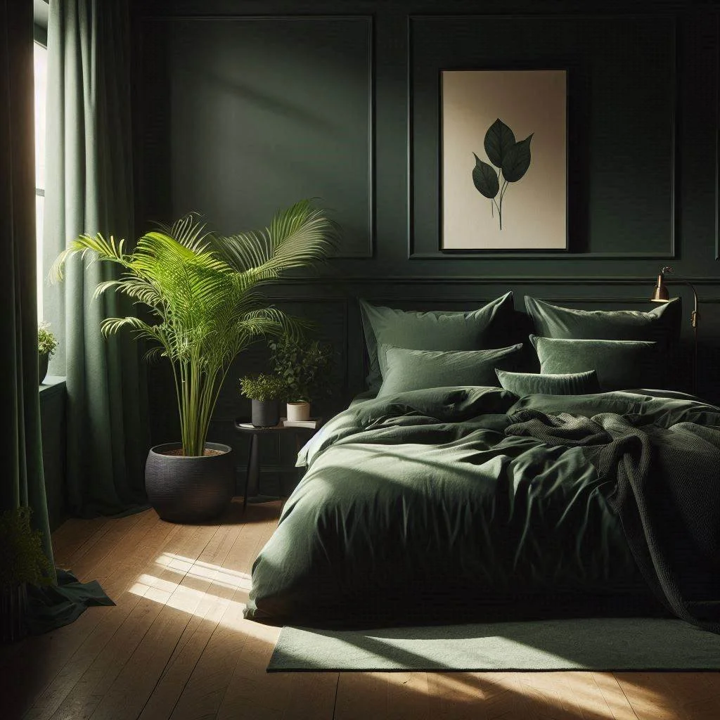15 Stunning Dark Green Room Decor Ideas