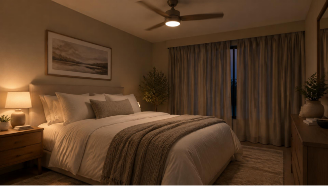 How to Make a Tan Bedroom Feel Warm, Airy and Relaxing