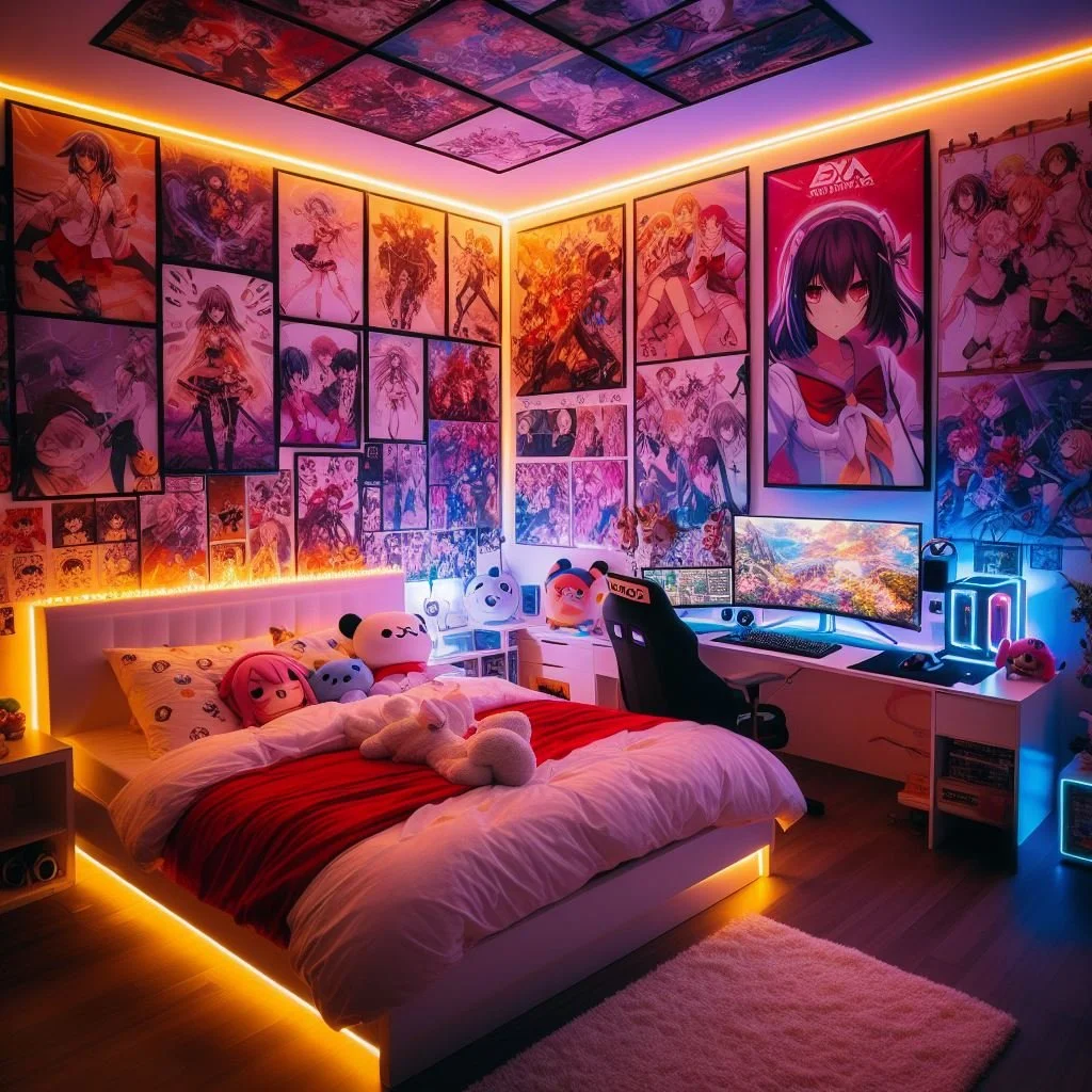 10 Anime Bedroom Ideas for Creating a Stylish Otaku Oasis