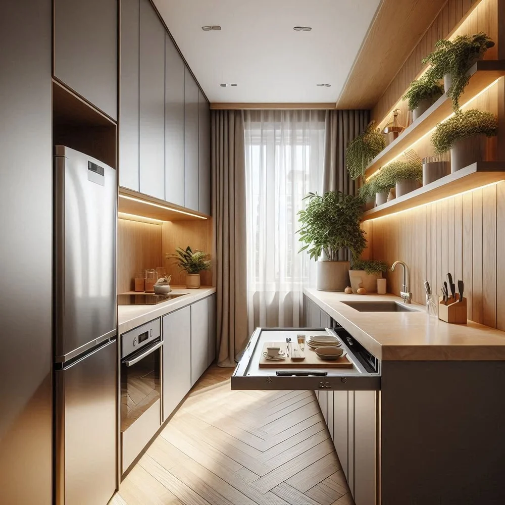 15 Stylish Galley Kitchen Ideas for Small Spaces