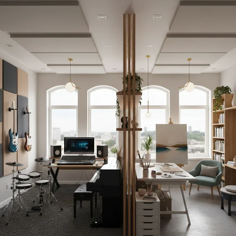 Modern Flex Room Ideas