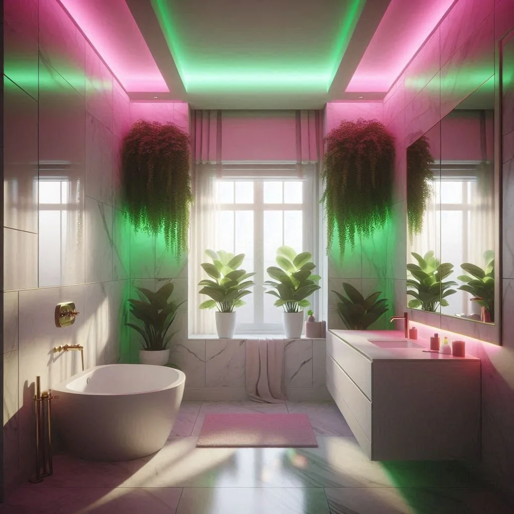 15 Pink and Green Bathroom Styles for a Bold Look