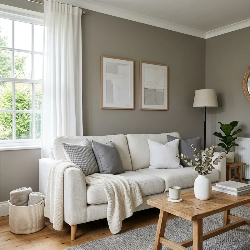 White and Gray Living Room Ideas