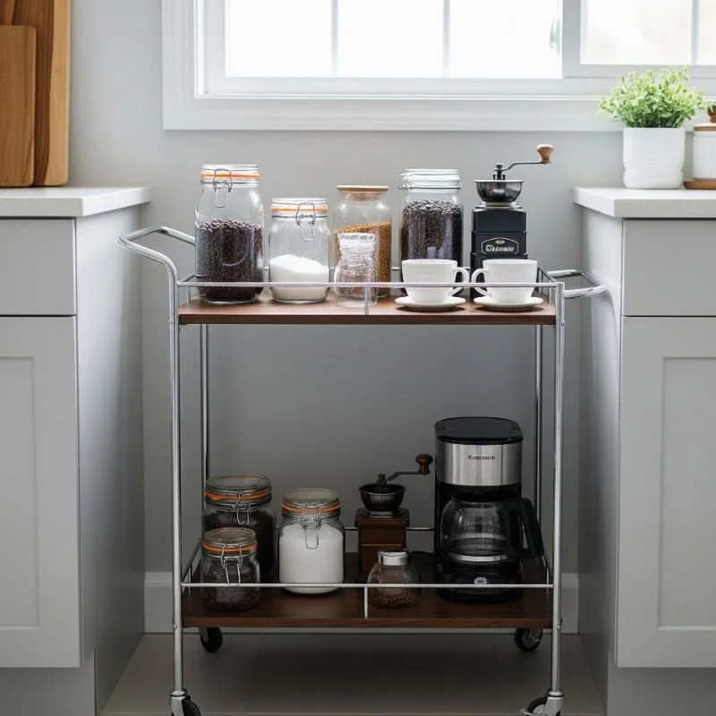 Coffee Bar Ideas for Kitchen